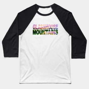 GLASS HOUSE MOUNTAINS - Sunshine Coast Sunset Baseball T-Shirt